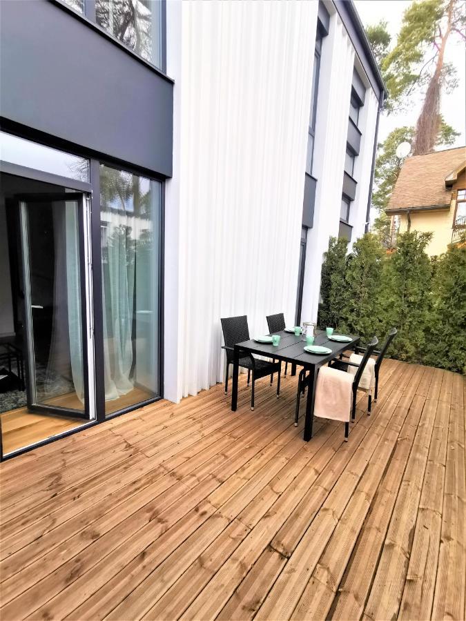 Design Apartment Loft Majori With Large Terrace Юрмала Экстерьер фото